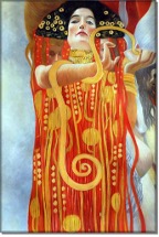Gustav Klimt La medicina.